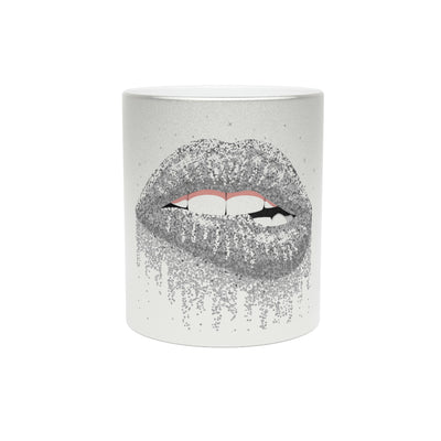 Metallic Lip Mug